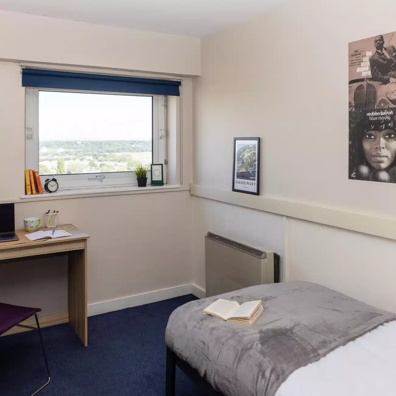 John Lester and Eddie Colman Courts, Salford  interior 1