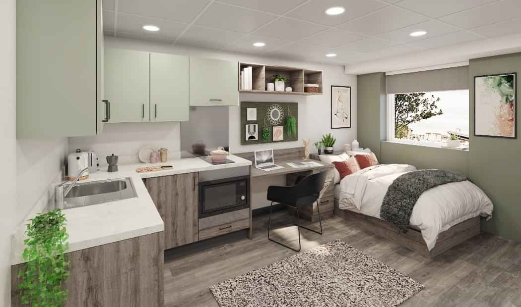 Crown Place, Swansea interior 1