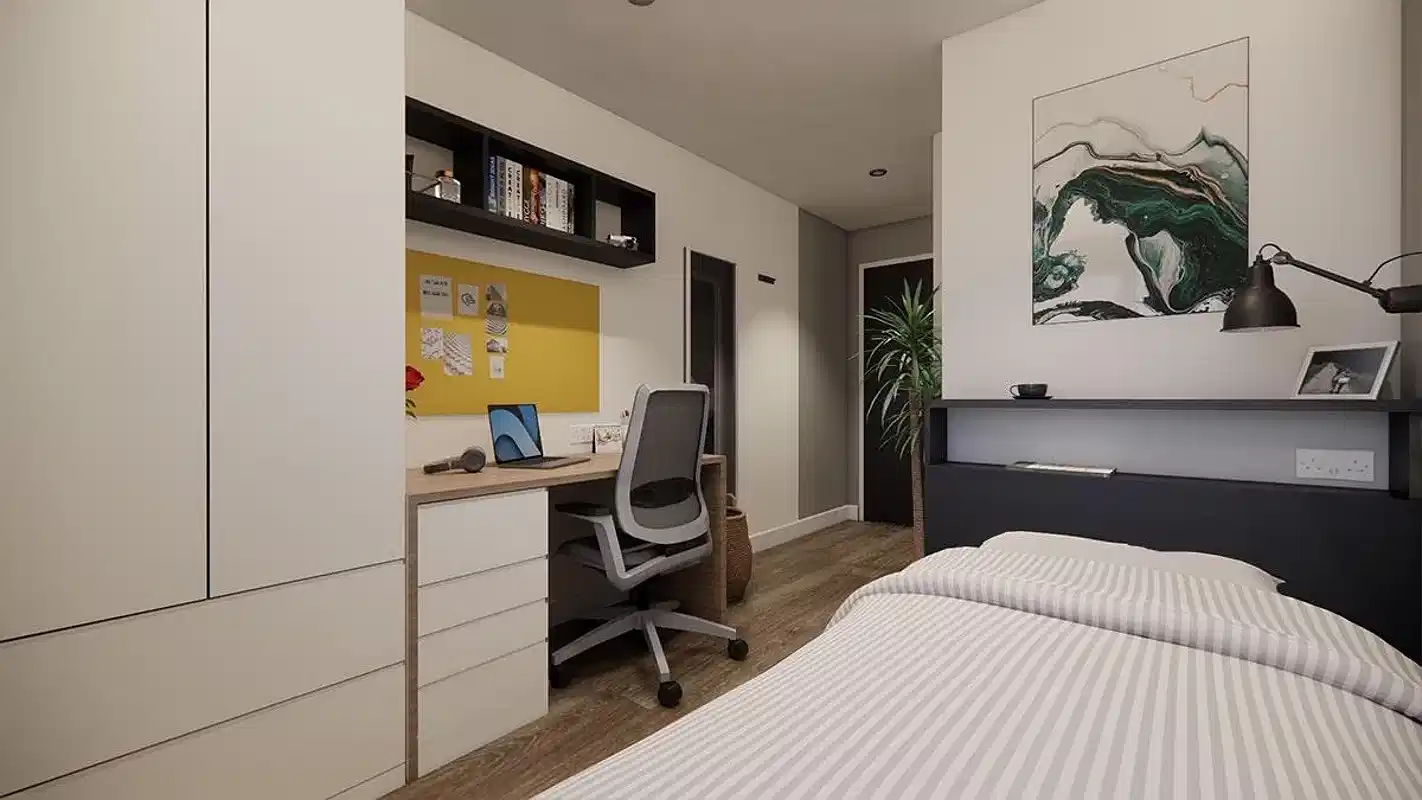 Moss Court, Manchester interior 1