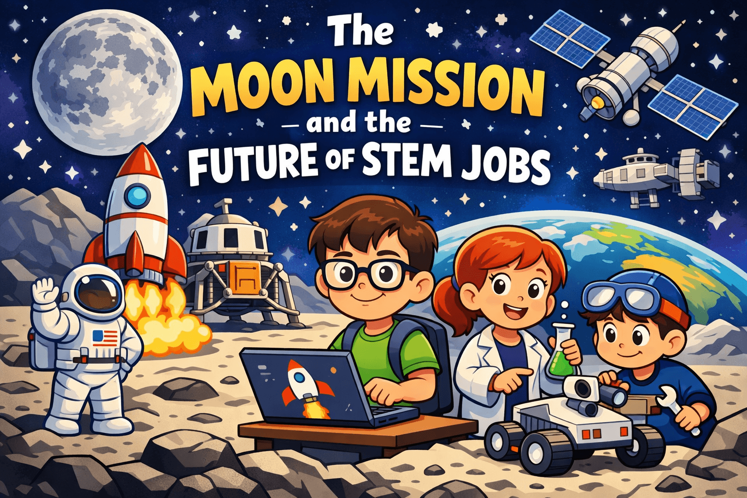 The Moon Mission and the Future of STEM Jobs