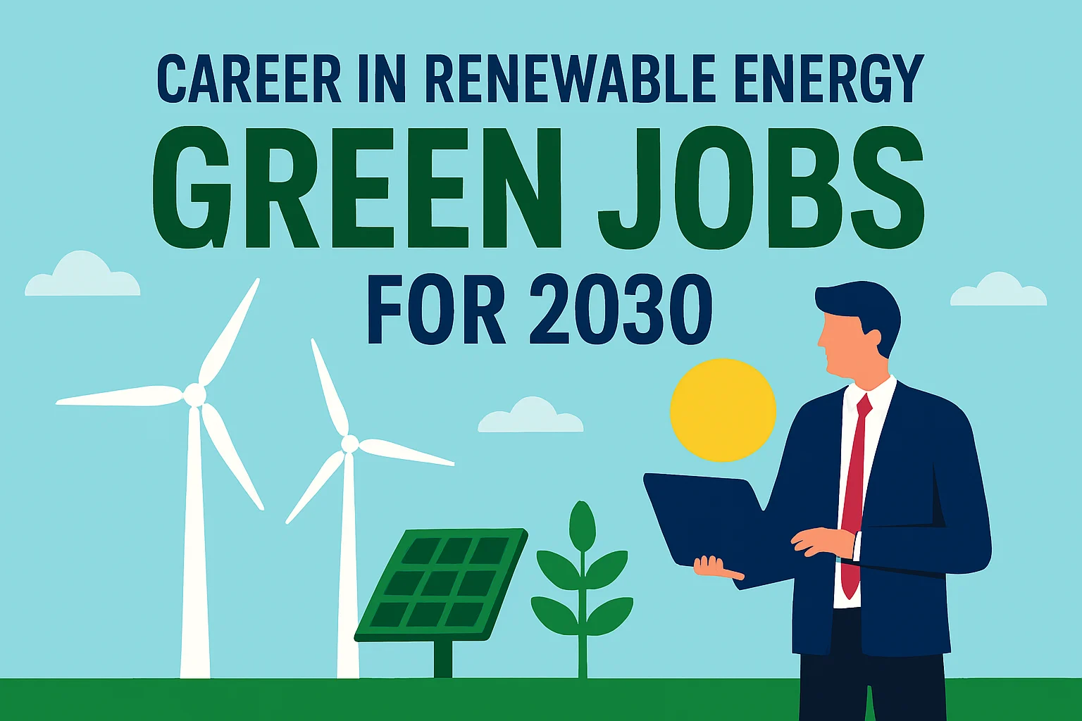  Career in Renewable Energy & Green Jobs: A 2030 Future Guide