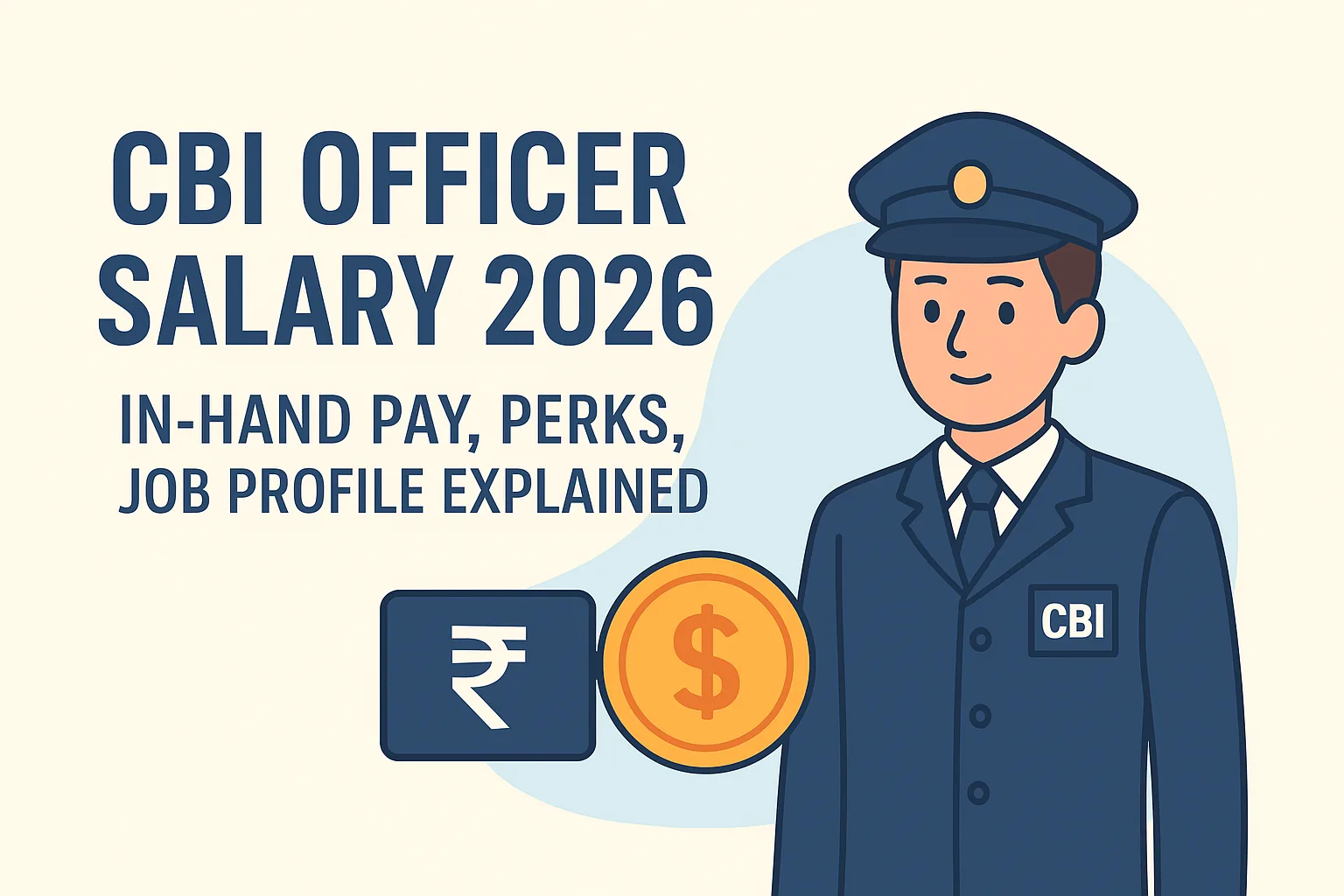 CBI Officer Salary 2026: In-Hand Pay, Perks, Job Profile Explained