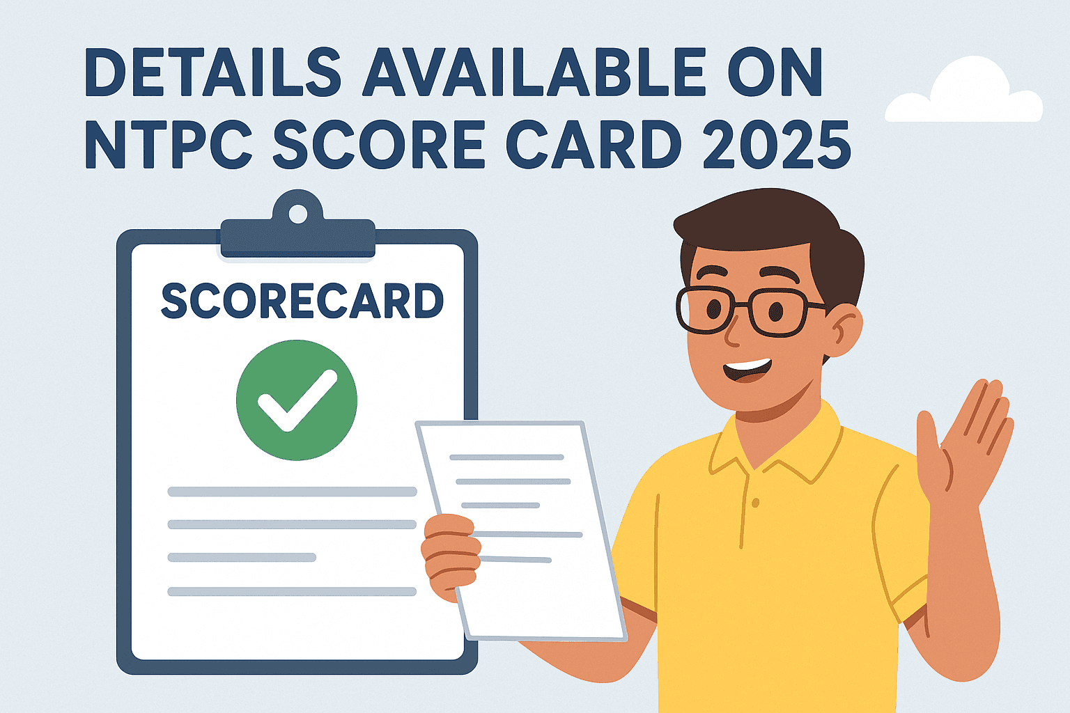 Details Available on NTPC Score Card 2025
