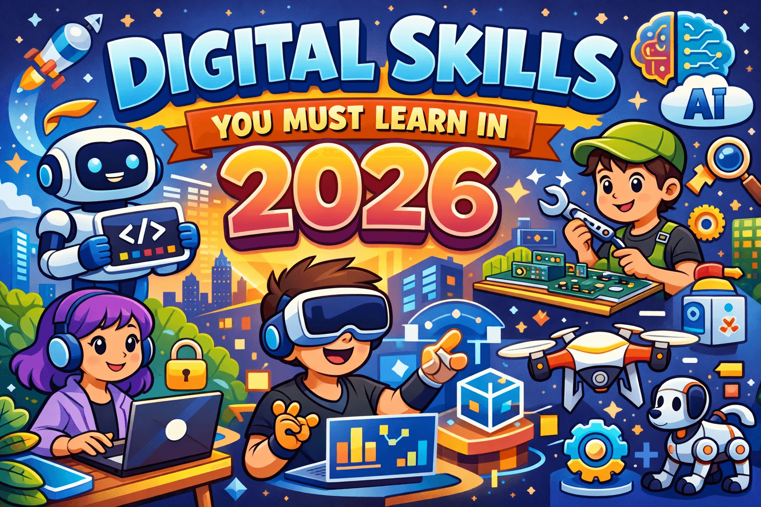 Digital Skills You Must Learn in 2026