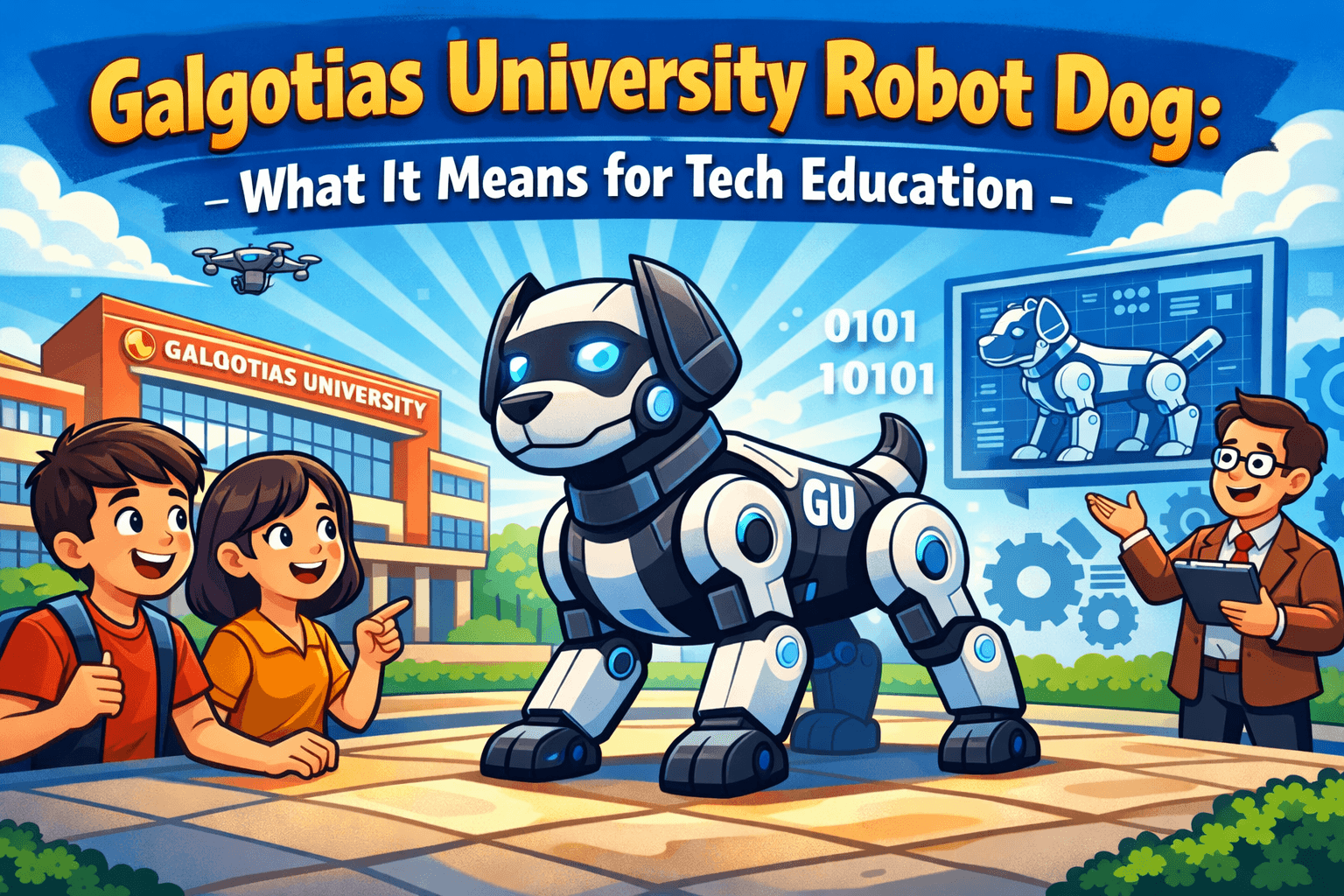 Galgotias University Robot Dog: What It Means for Tech Education