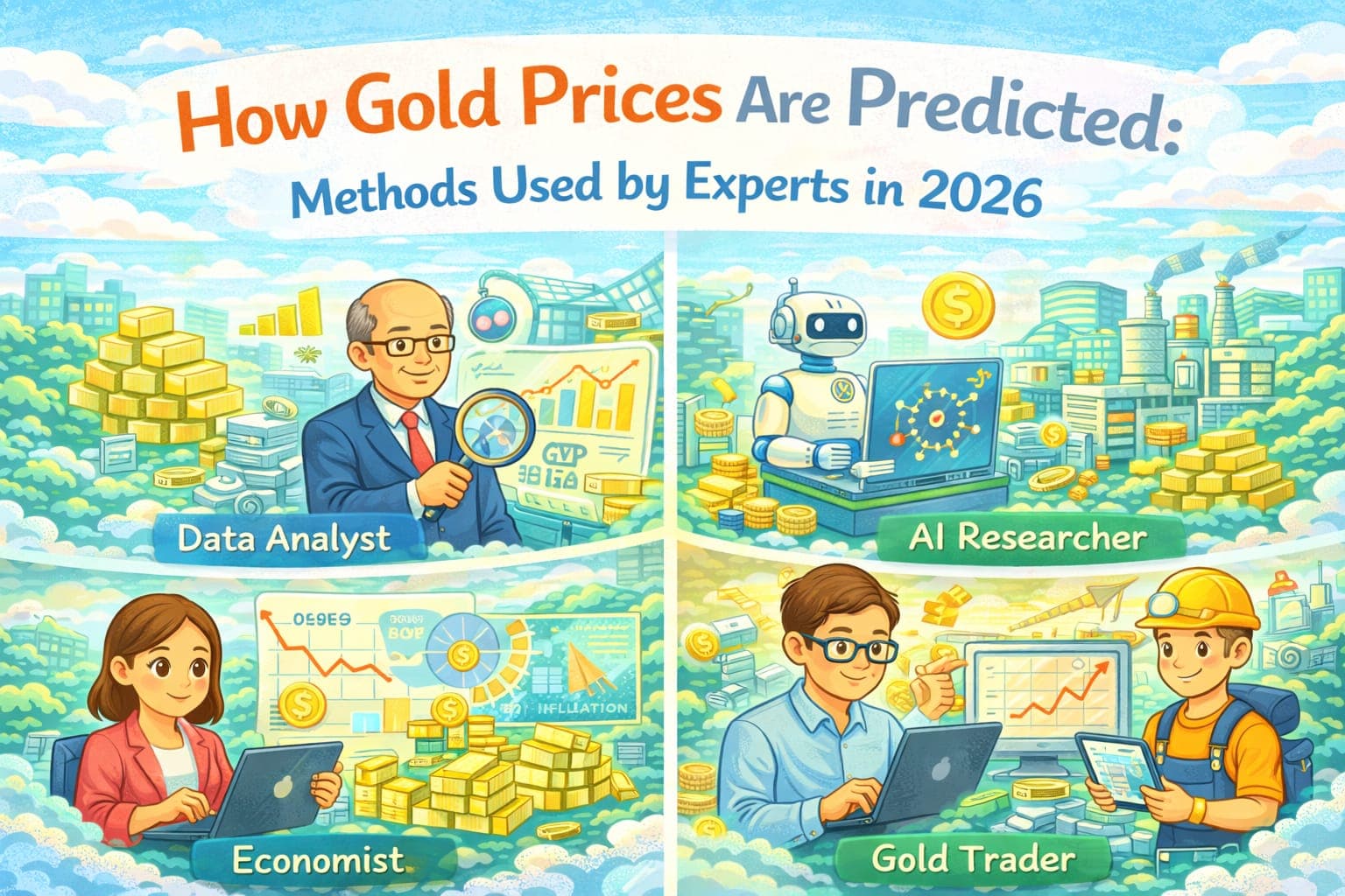 How Gold Prices Are Predicted: Methods Used by Experts in 2026