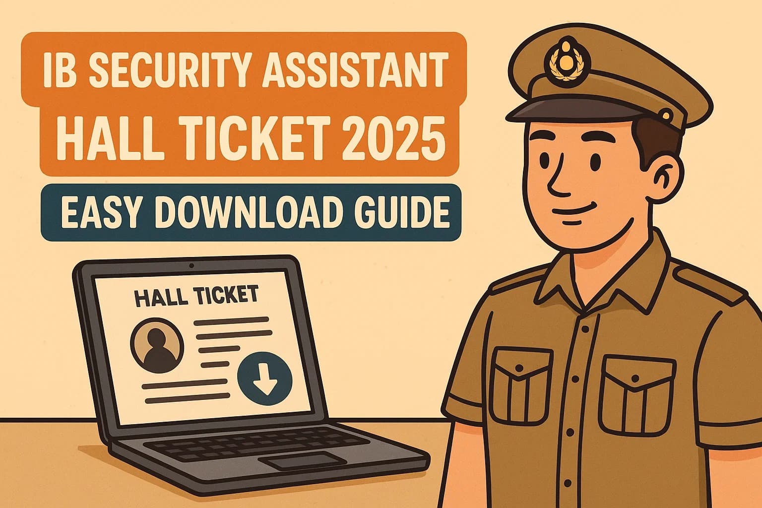 IB SA Hall Ticket 2025 – Easy Download Guide