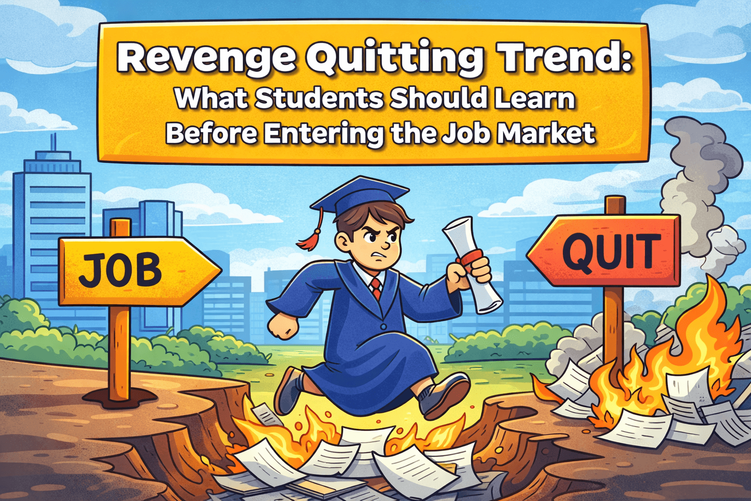 Revenge Quitting Trend: What Students Should Learn Before Entering the Job Market