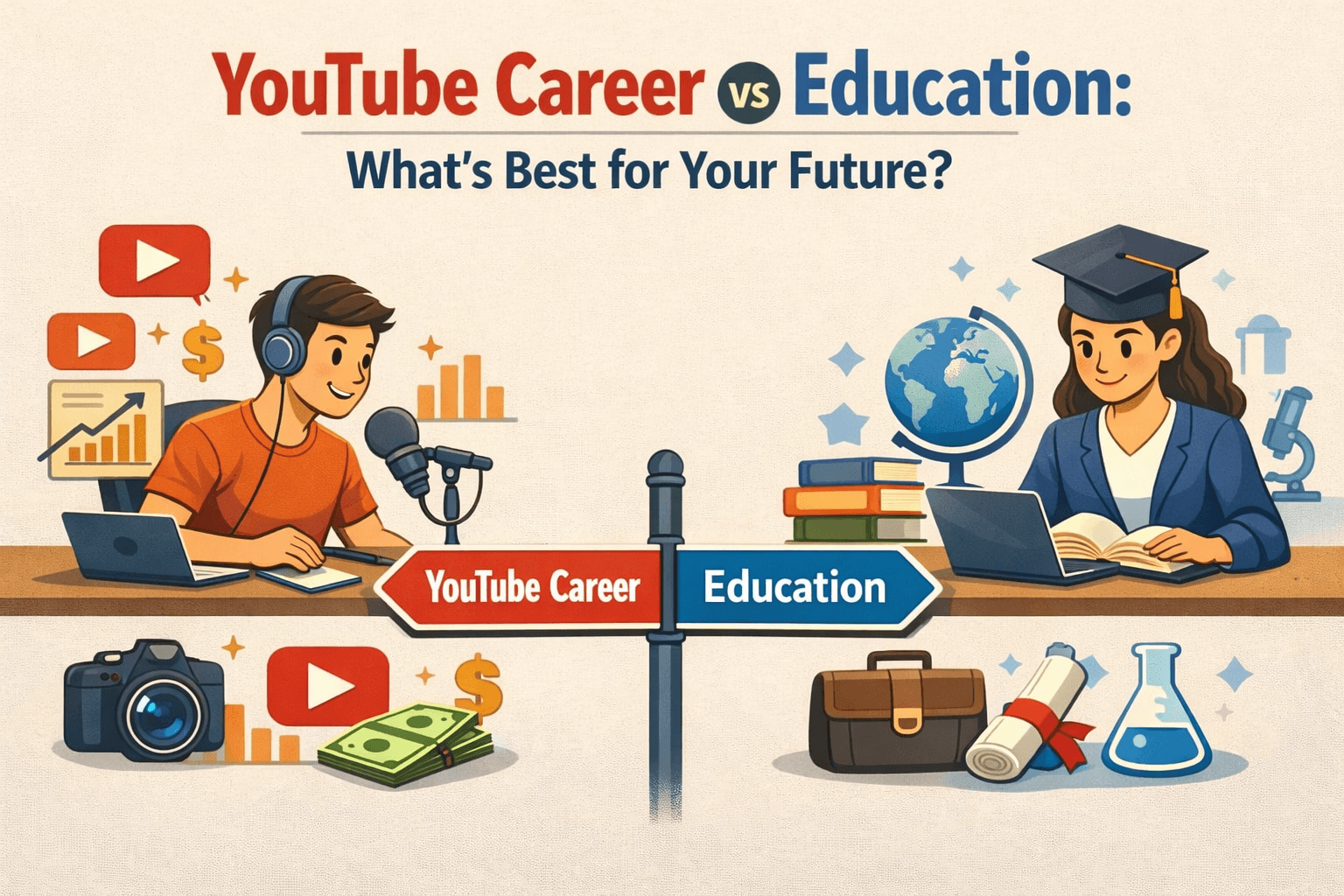 Is a YouTube Career Limited Now? Why Education Still Matters for Future Jobs