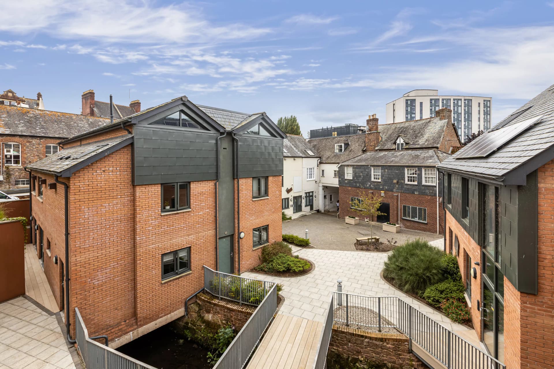 The Leat Apartments, Exeter interior 1