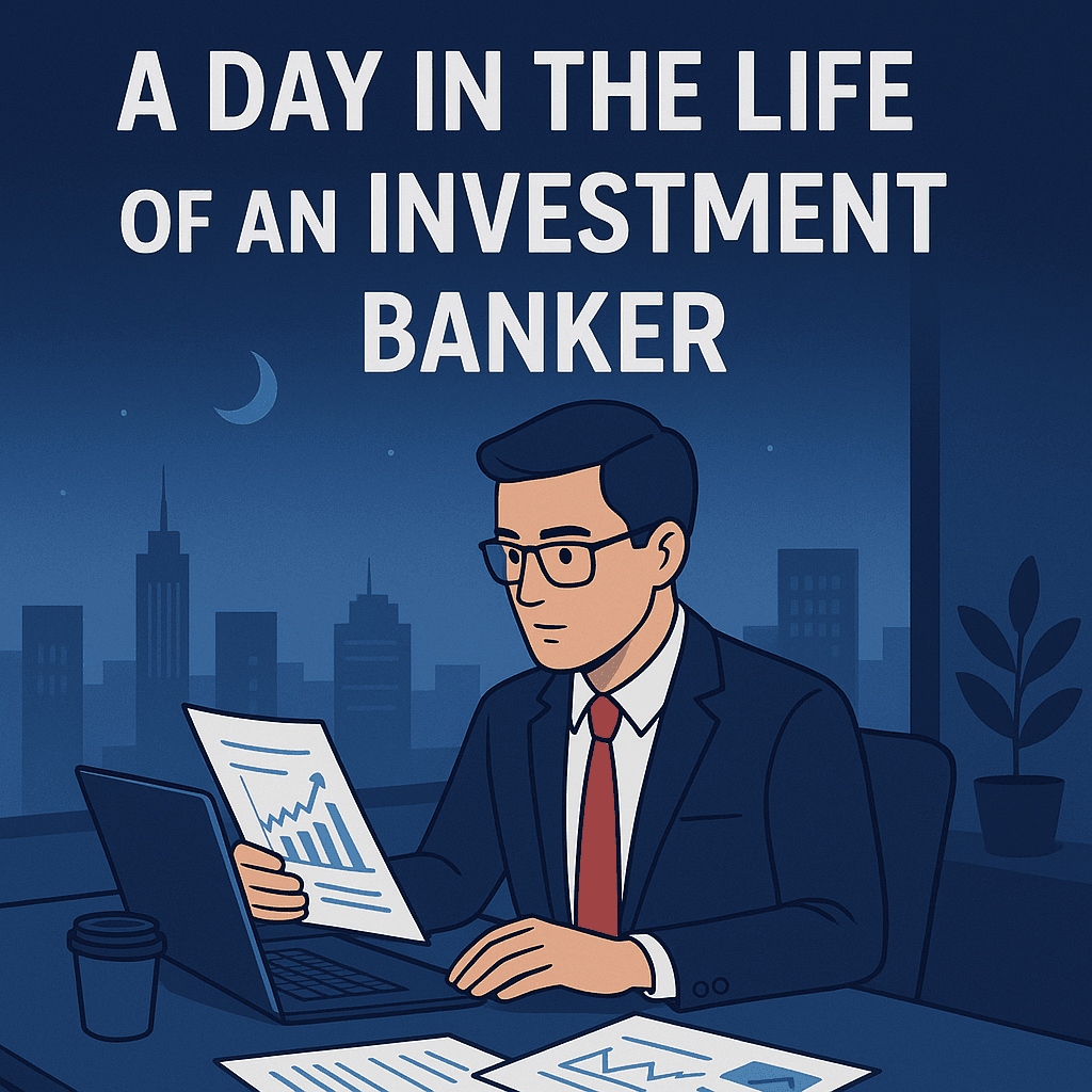 A Day in the Life of an Investment Banker: Inside a Typical 18-Hour Wall Street Routine