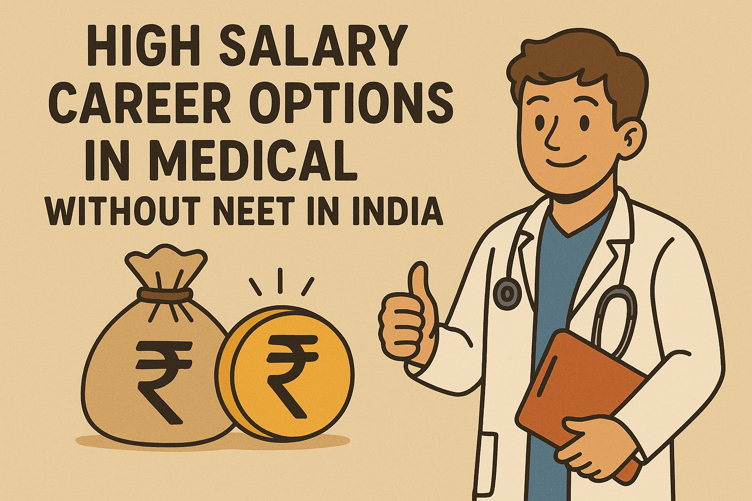 High Salary Career Options in Medical without NEET in India