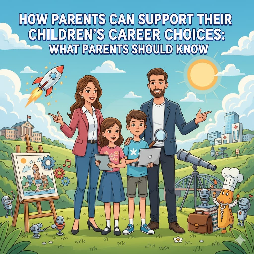 How Parents Can Support Their Children’s Career Choices: What Parents Should Know