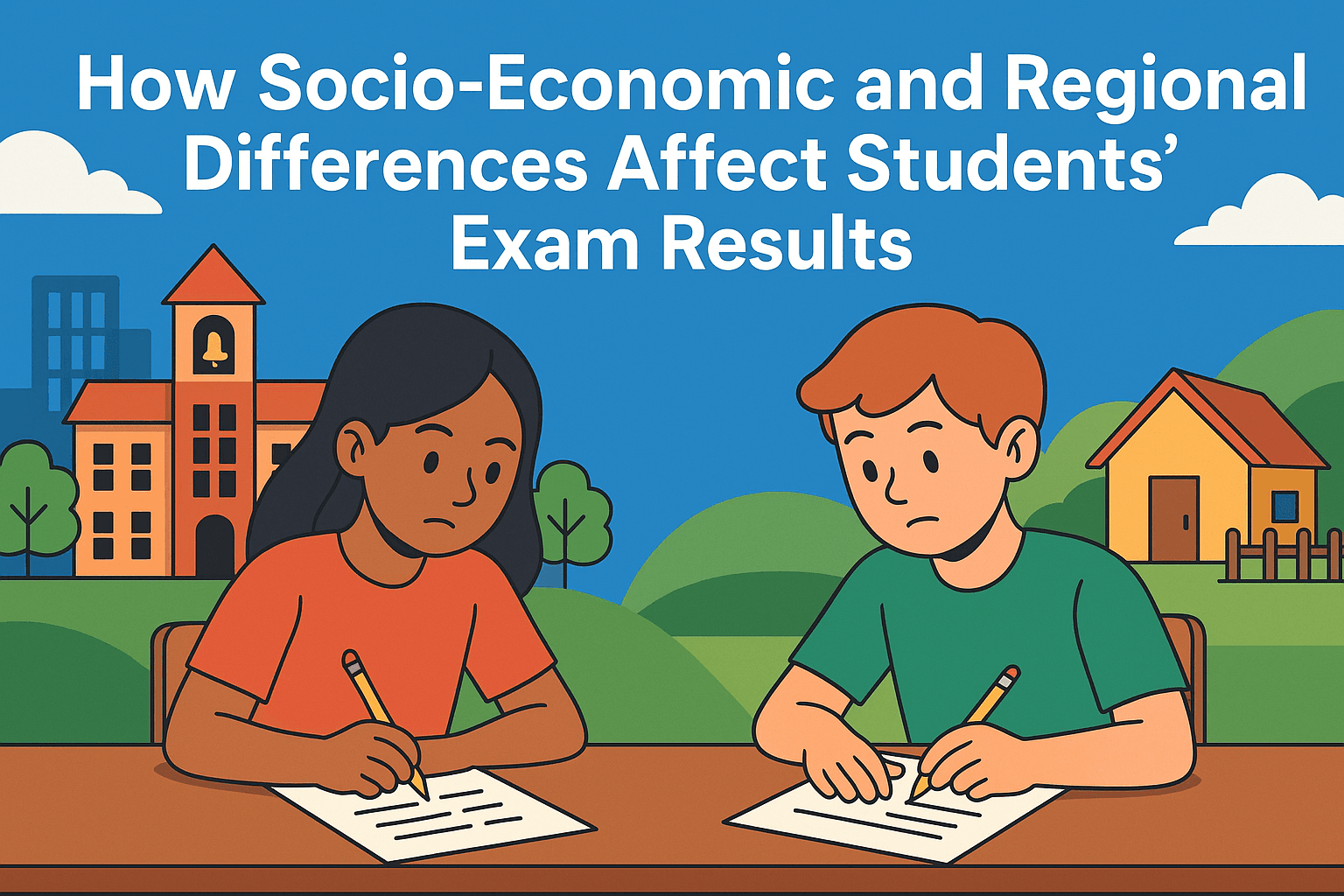 How Socio-Economic and Regional Differences Affect Students’ Exam Results