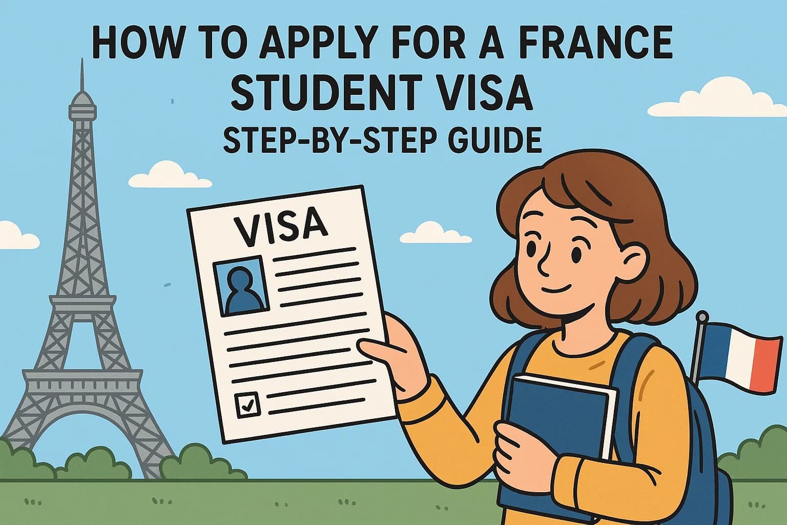 How to Apply for a France Student Visa: Step-by-Step Guide