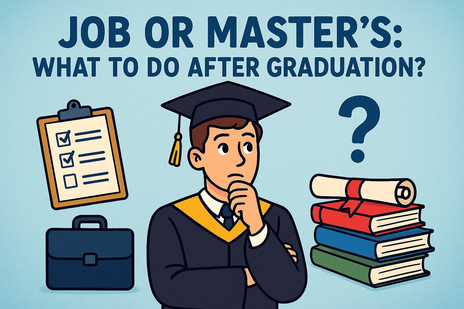 Job or Master’s: What to Do After Graduation?