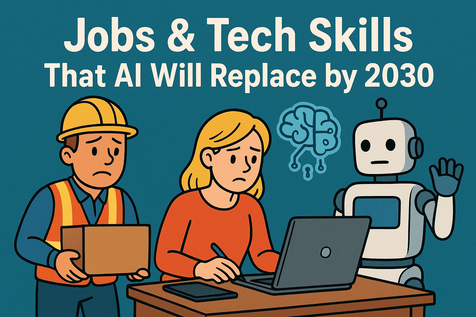 Jobs & Tech Skills That AI Will Replace by 2030