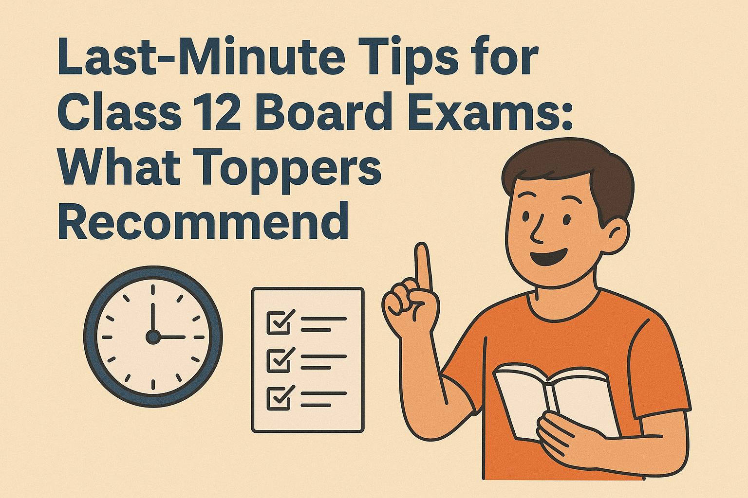 Last-Minute Tips for Class 12 Board Exams: What Toppers Recommend