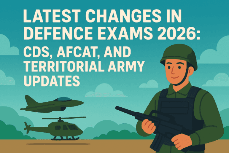 Latest Changes in Defence Exams 2025: CDS, AFCAT, and Territorial Army Updates