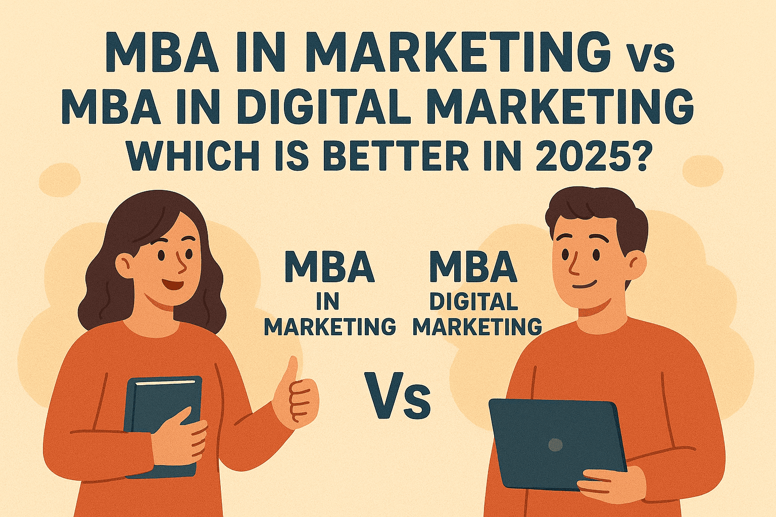 MBA in Marketing vs MBA in Digital Marketing – Which Is Better in 2025?