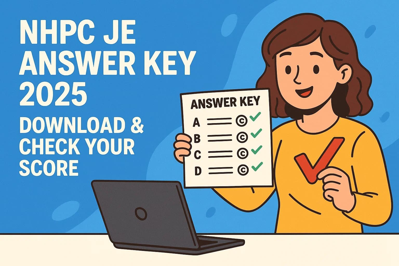 NHPC JE Answer Key 2025: Download & Check Your Score