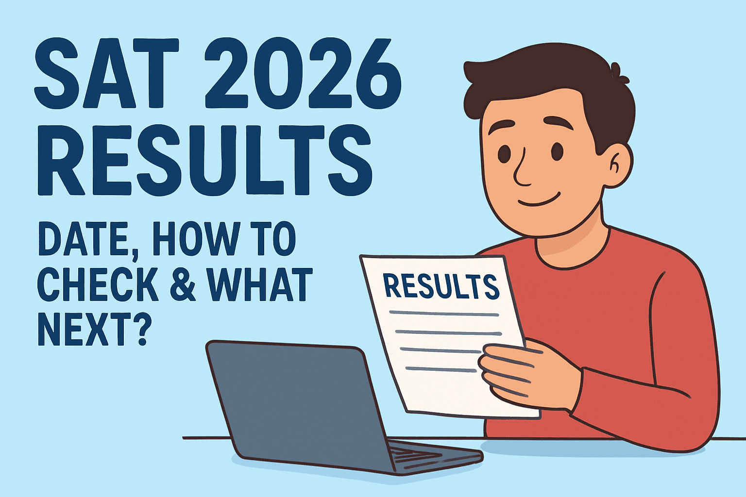 SAT 2026 Results: Date, How to Check & What Next