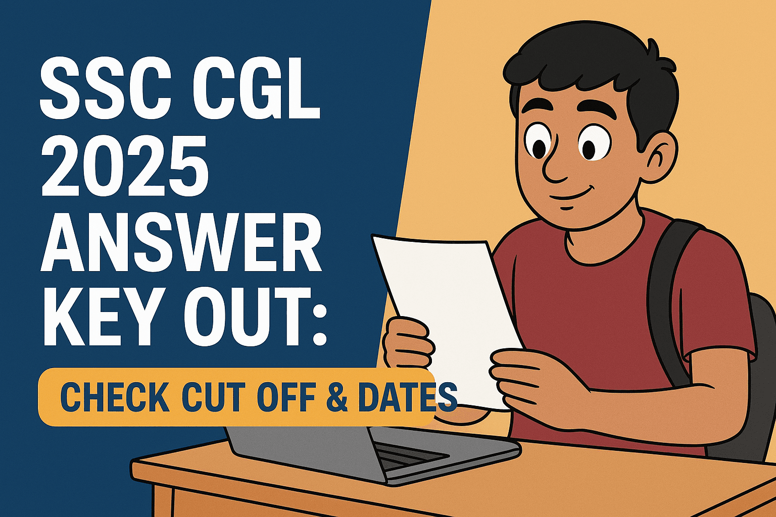SSC CGL 2025 Answer Key Out: Check Cut Off & Dates
