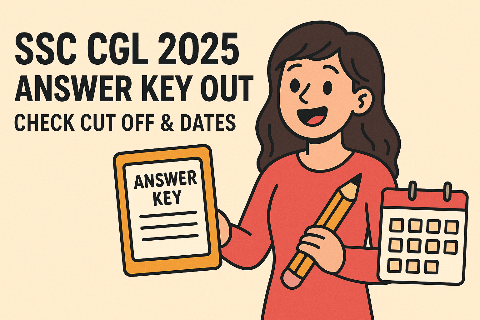 SSC CGL 2025 Answer Key Out: Check Cut Off & Dates