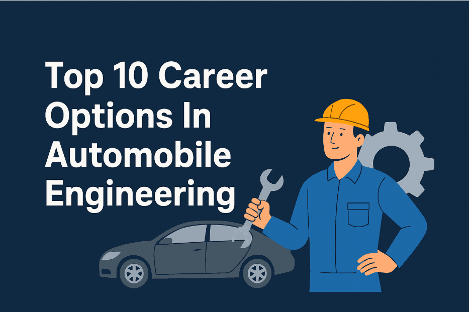 Top 10 Career Options In Automobile Engineering