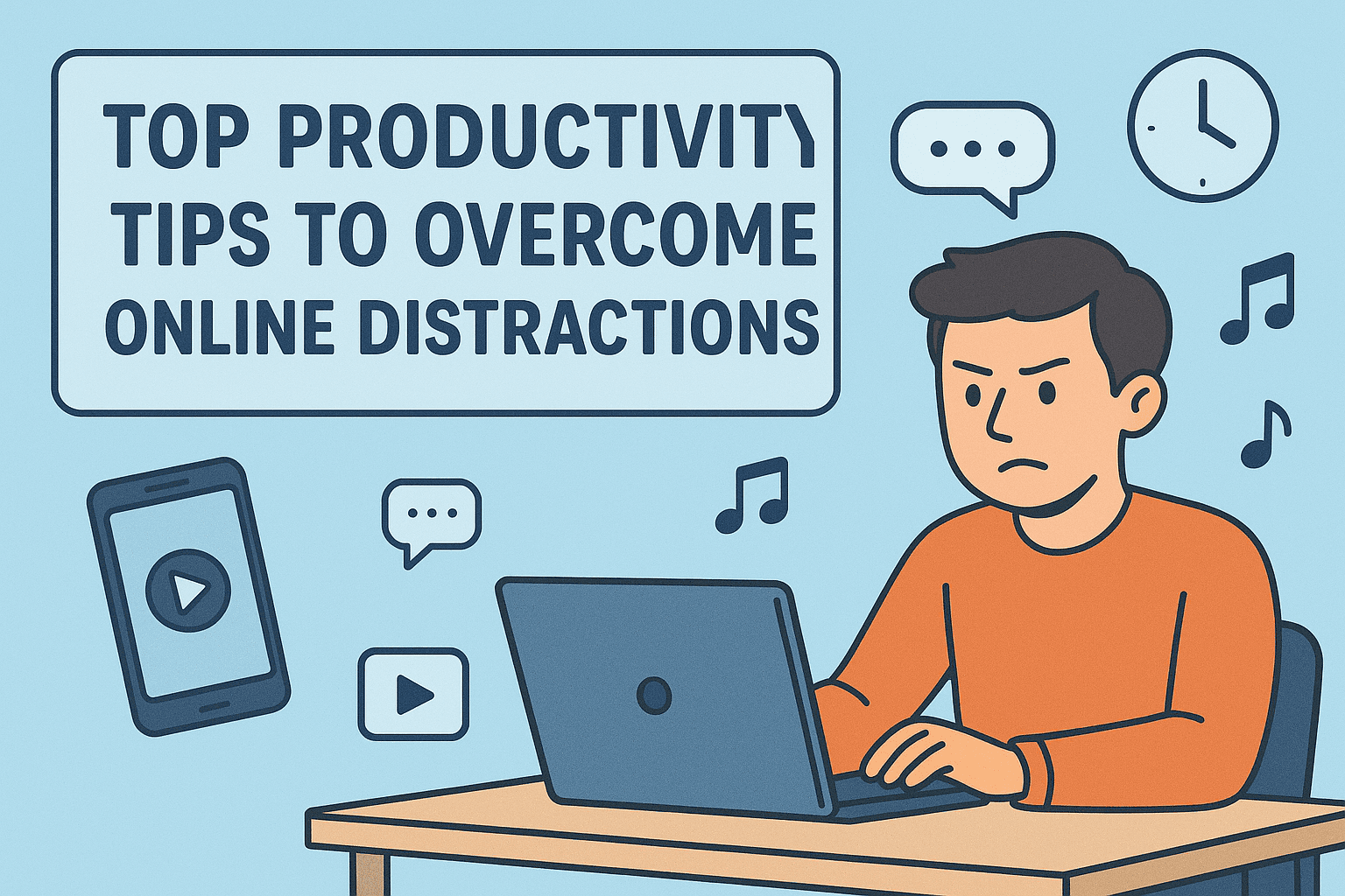 Top Productivity Tips to Overcome Online Distractions
