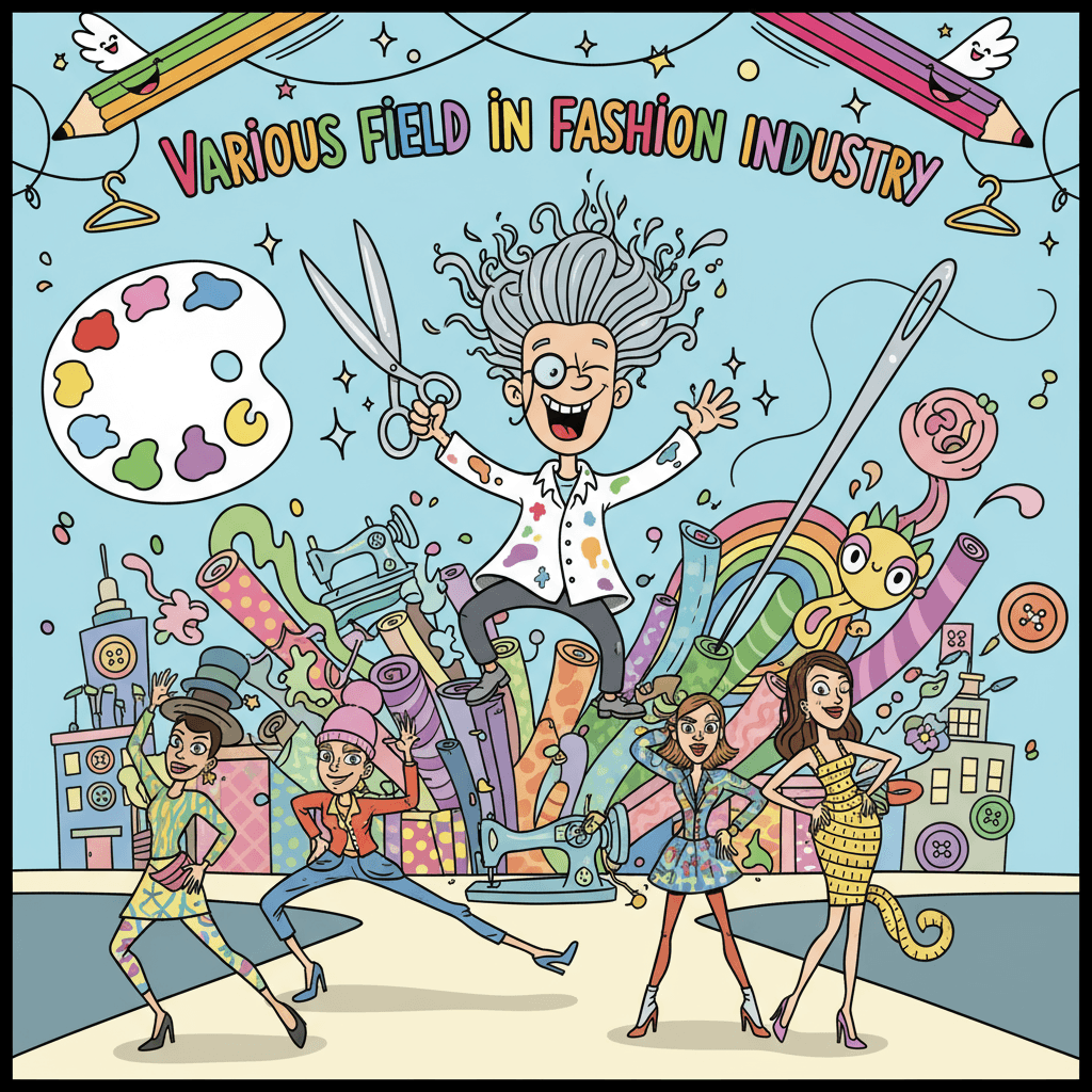 Various Fields in Fashion Industry