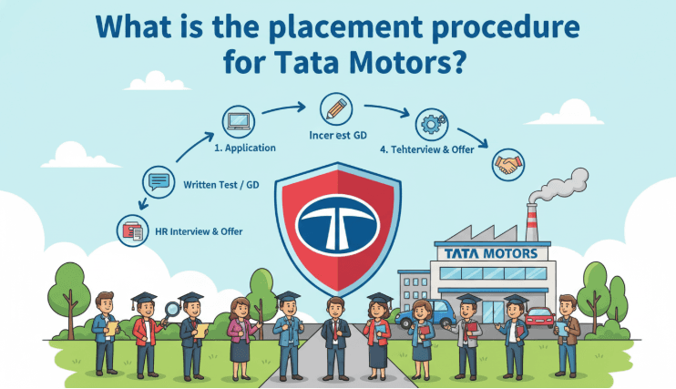 What is the placement procedure for Tata Motors