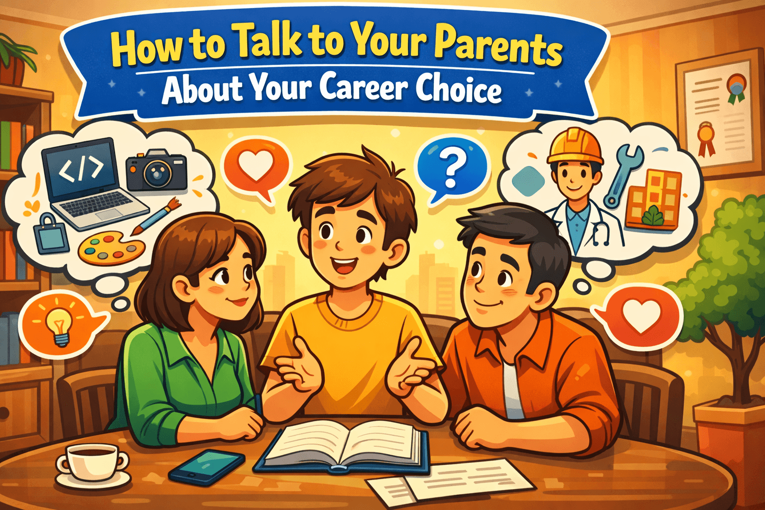 How to Talk to Your Parents About Your Career Choice