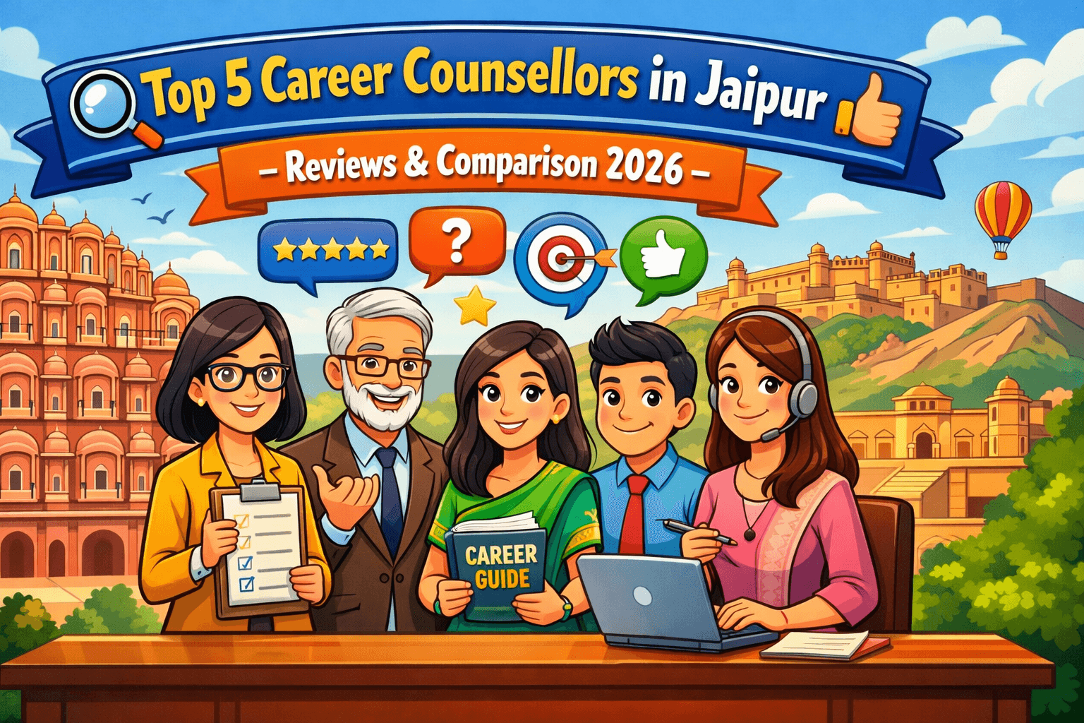 Top 5 Career Counsellors in Jaipur – Reviews & Comparison 2026