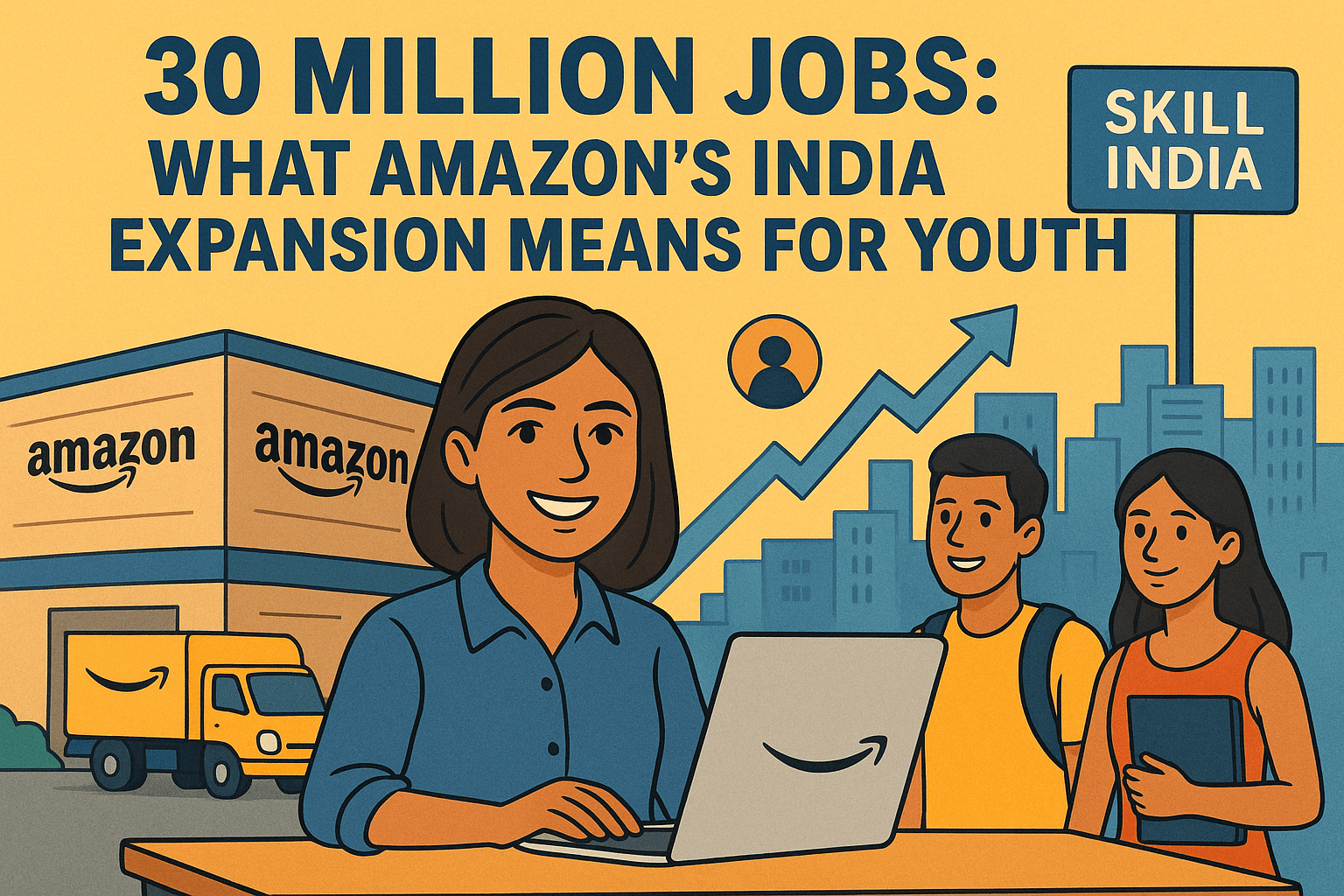 30 Million Jobs: What Amazon’s India Expansion Means for Youth