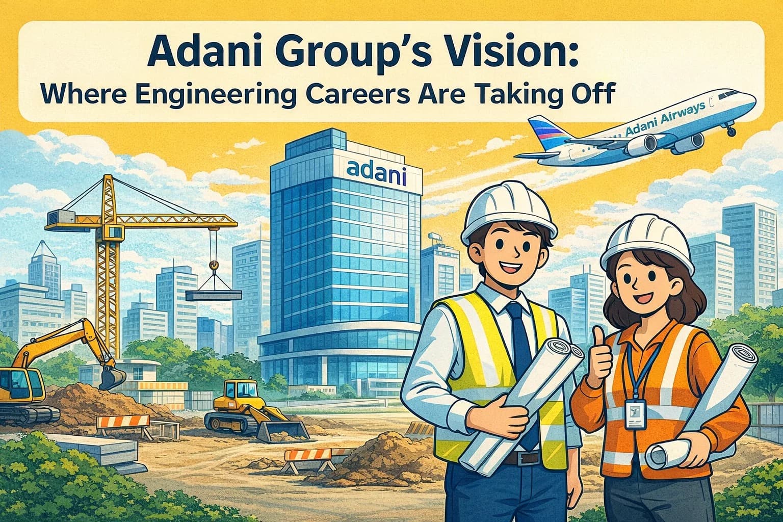 Adani Group’s Vision: Where Engineering Careers Are Taking Off