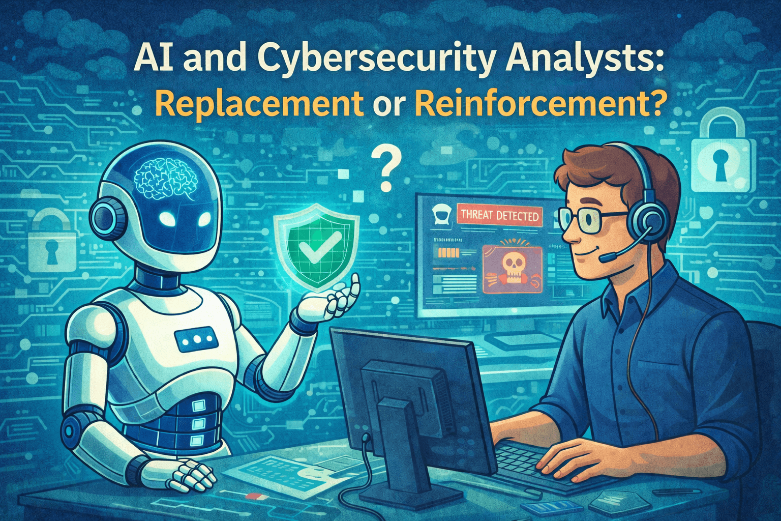 AI and Cybersecurity Analysts: Replacement or Reinforcement?