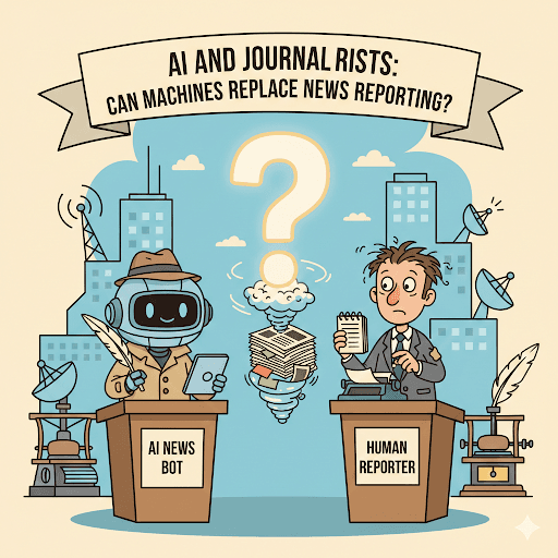 AI and Journalists: Can Machines Replace News Reporting?