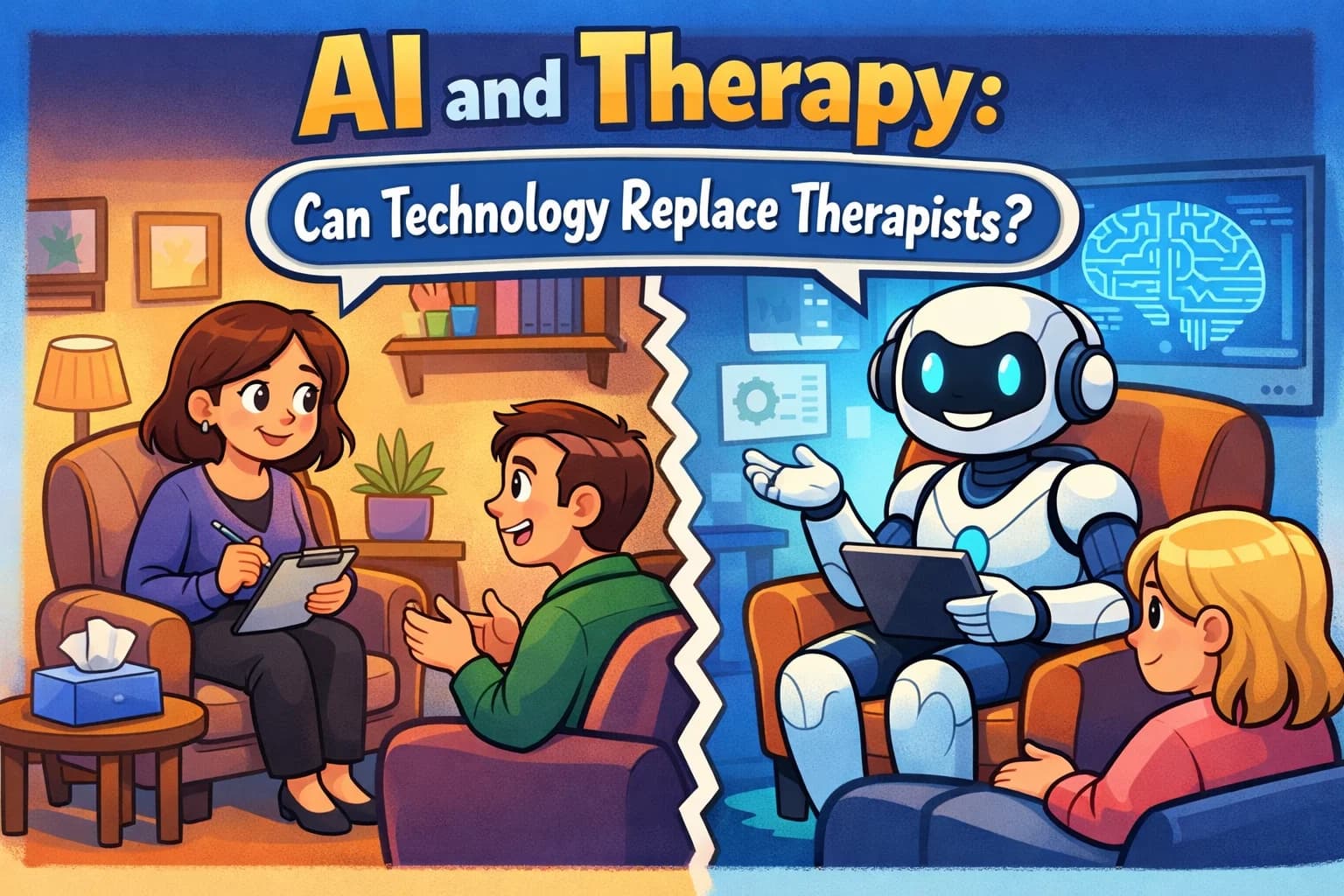 AI and Therapy: Can Technology Replace Therapists