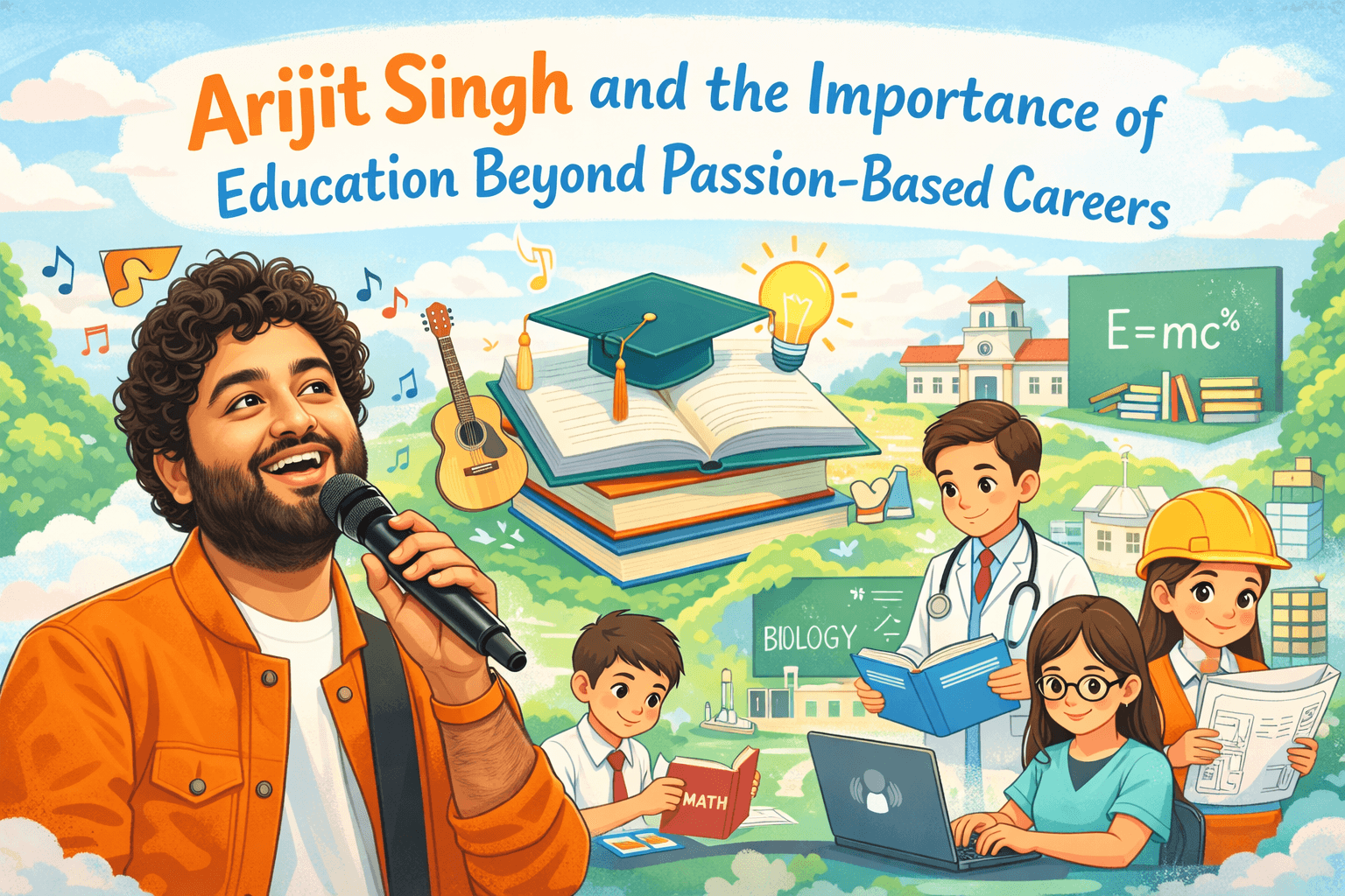 Arijit Singh and the Importance of Education Beyond Passion-Based Careers