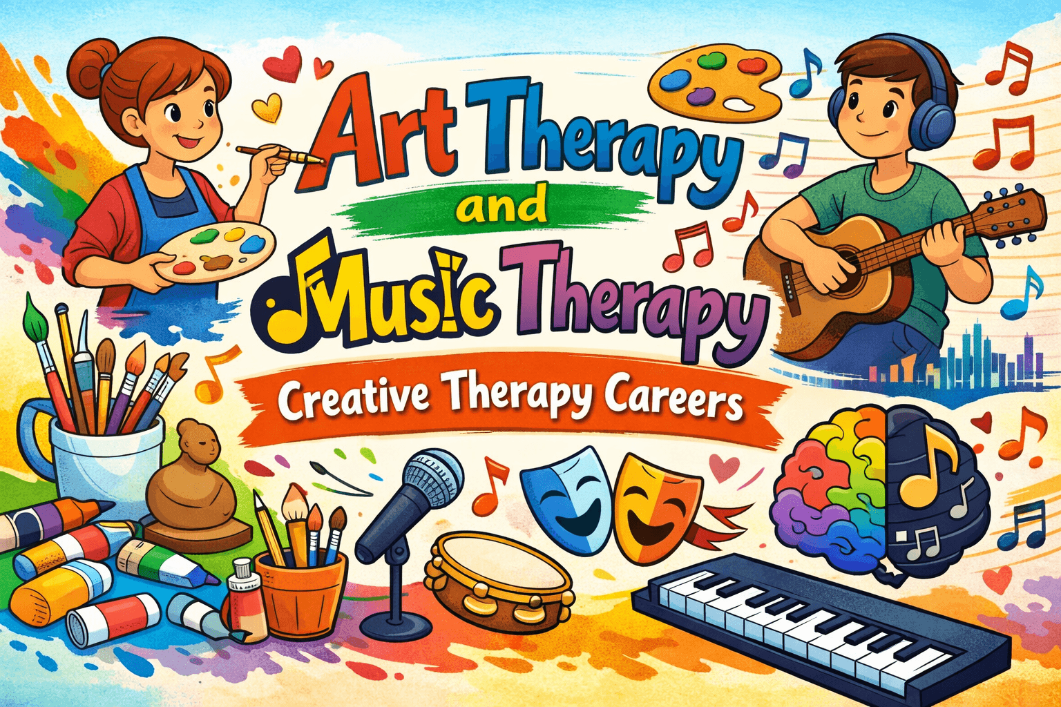 Art Therapy and Music Therapy: Creative Therapy Careers
