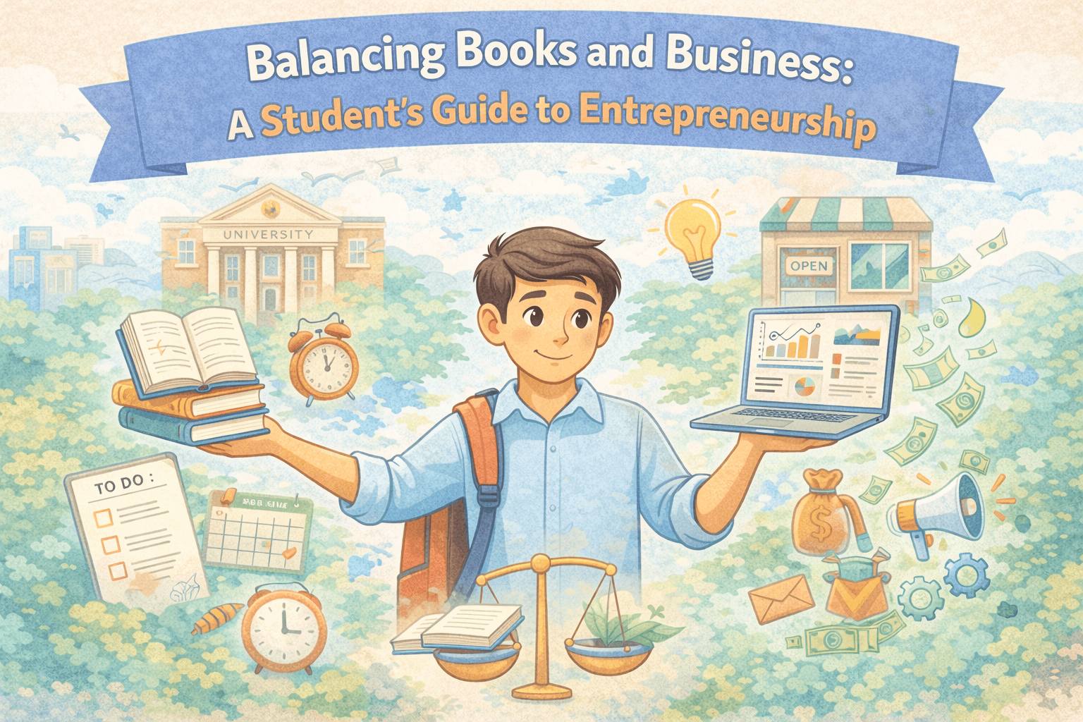 Balancing Books and Business: A Student’s Guide to Entrepreneurship