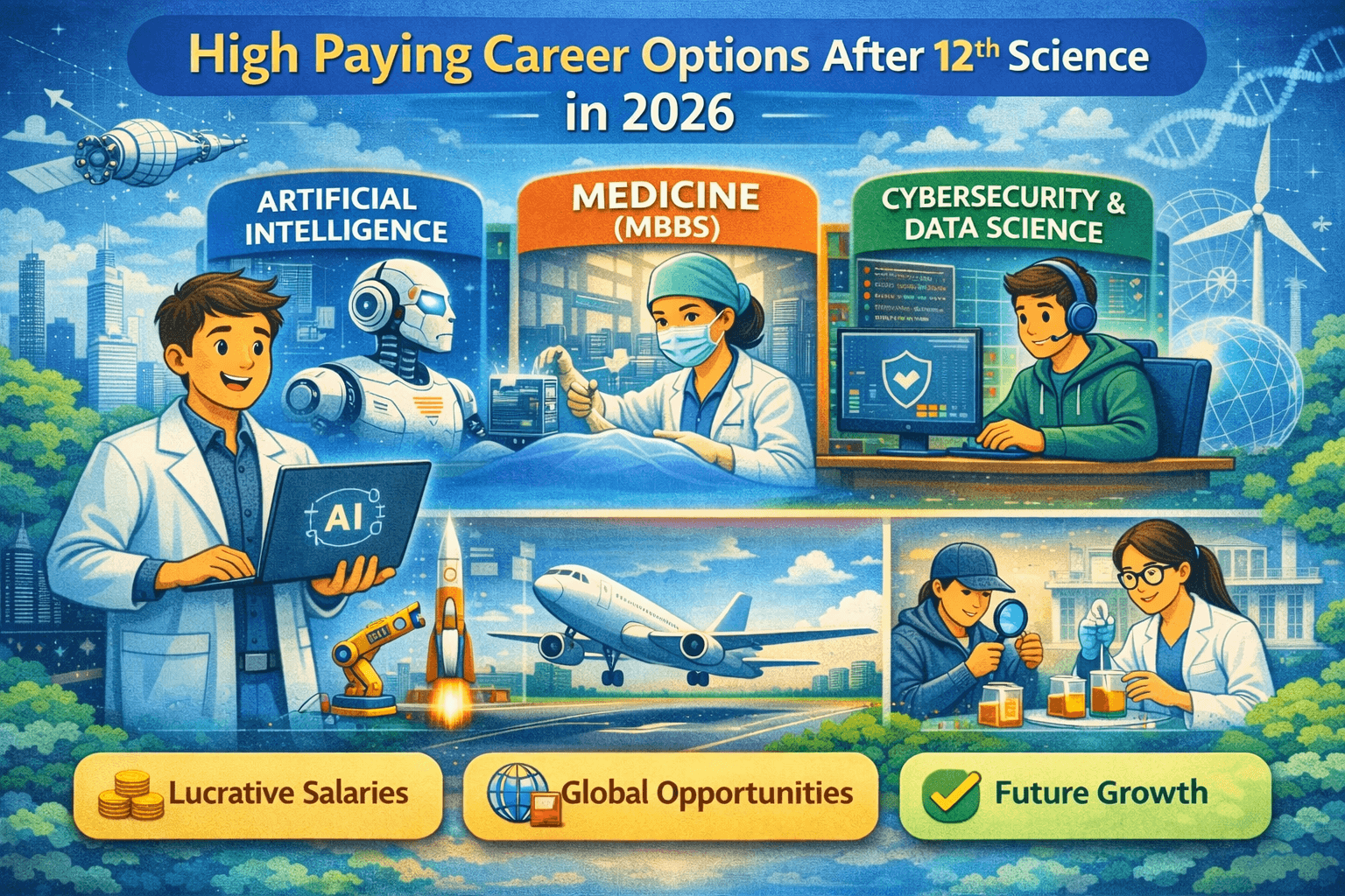 High-Paying Career Options After 12th Science in 2026