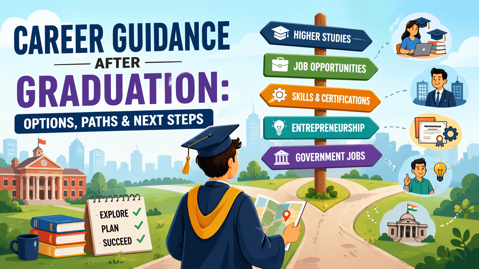Career Guidance After Graduation: Options, Paths & Next Steps