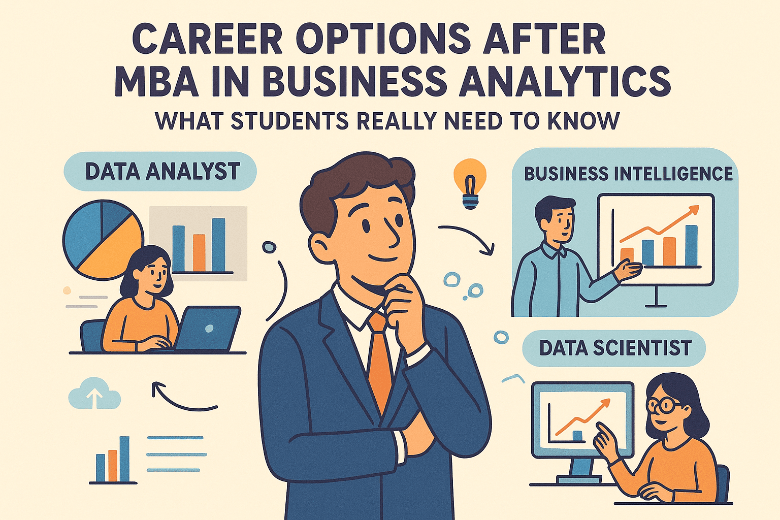 Career Options After MBA in Business Analytics: What Students Really Need to Know