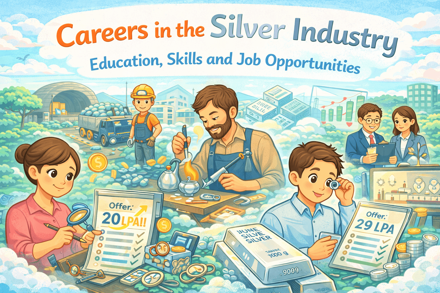 Careers in the Silver Industry: Education, Skills, and Job Opportunities