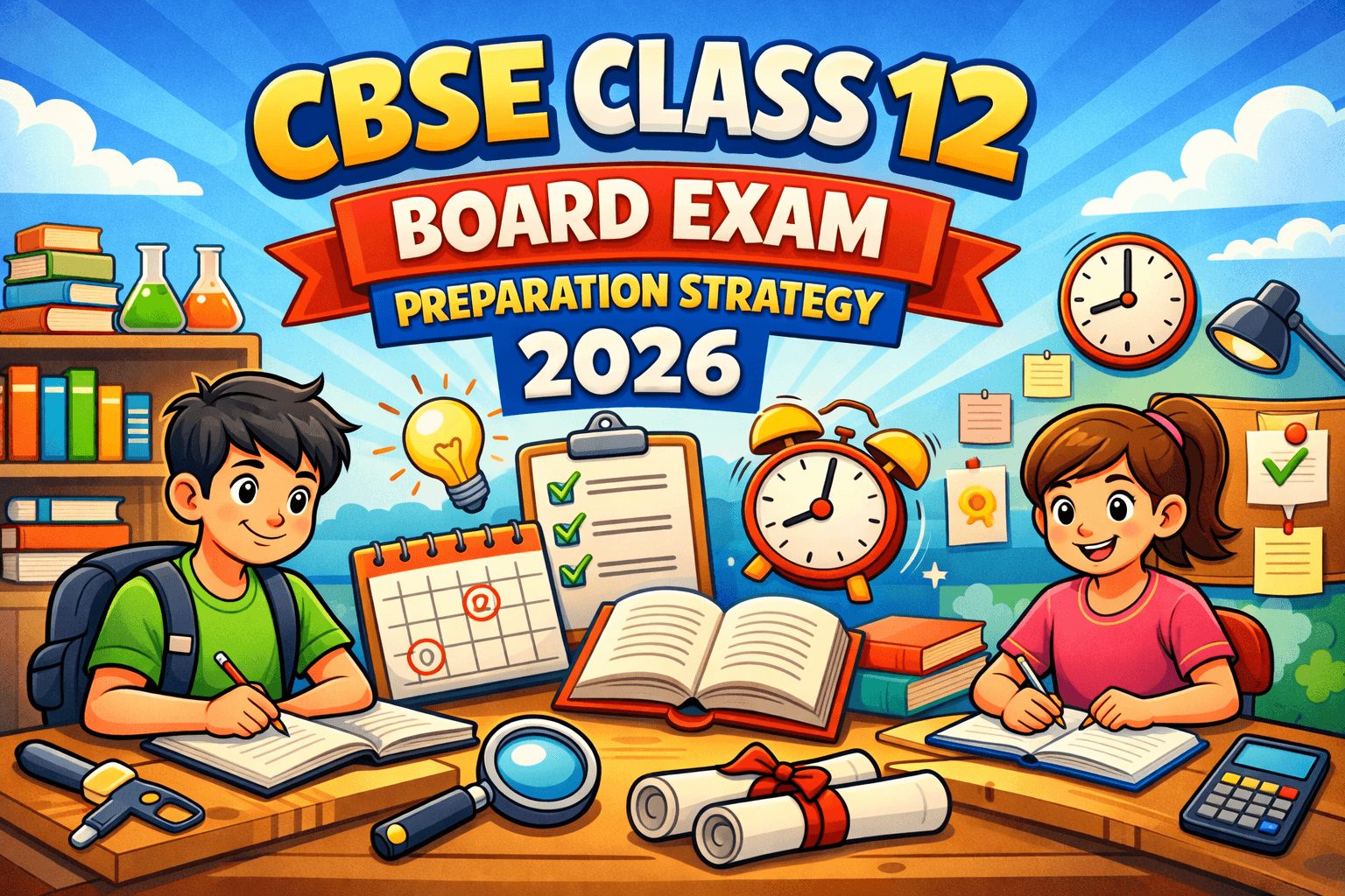 CBSE Class 12 Board Exam Preparation Strategy 2026