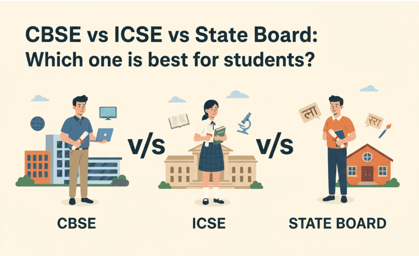 CBSE vs ICSE vs State Board: Which one is best for Students?