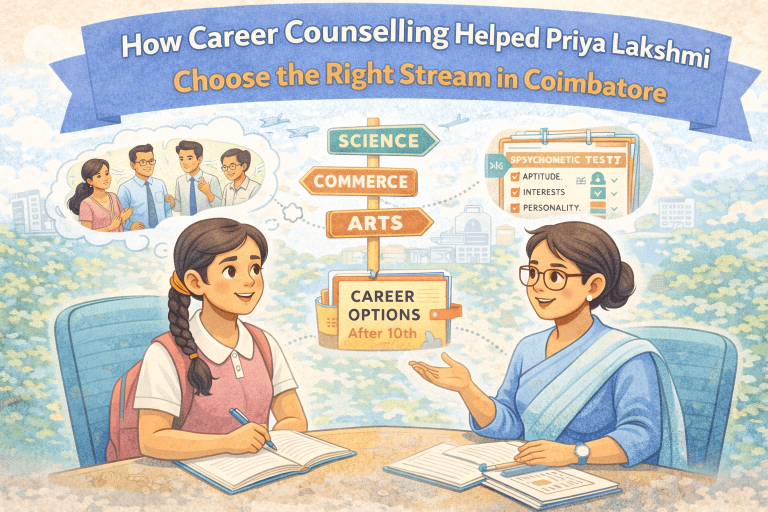 How Career Counselling Helped Priya Lakshmi Choose the Right Stream in Coimbatore