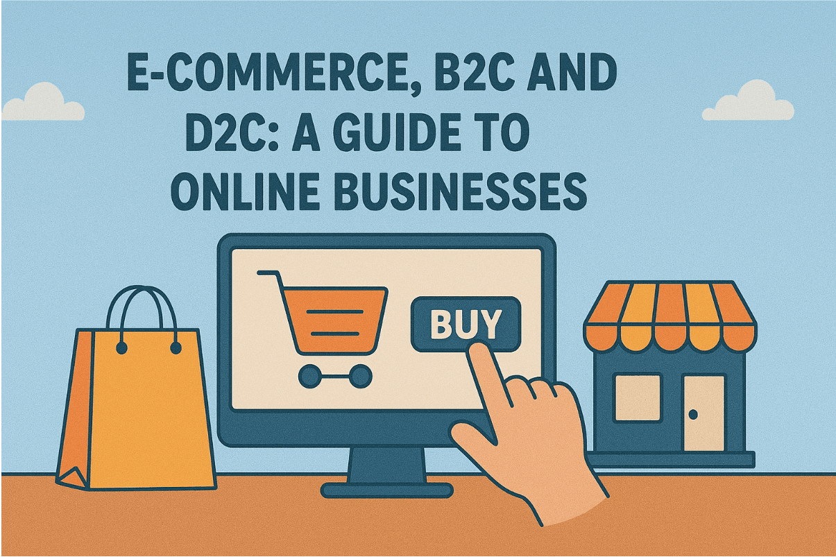 E-Commerce, B2C and D2C: A Guide to Online Businesses